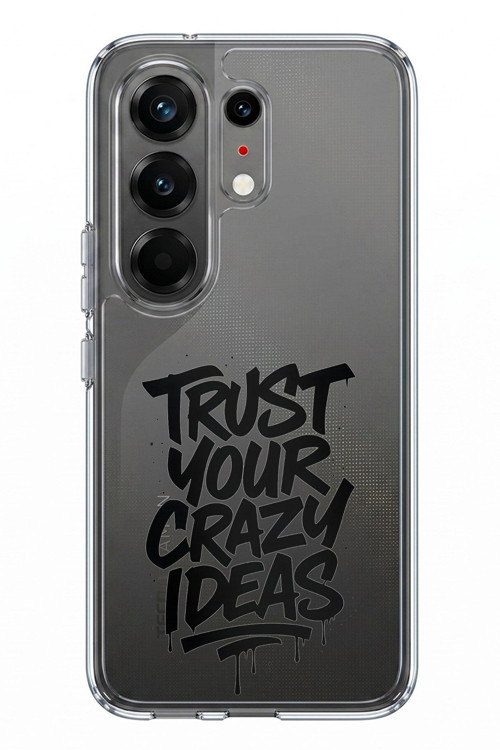 Tecno Camon 50 PRO 4G Uyumlu Crazy Trust Baskılı Silikon Kılıf