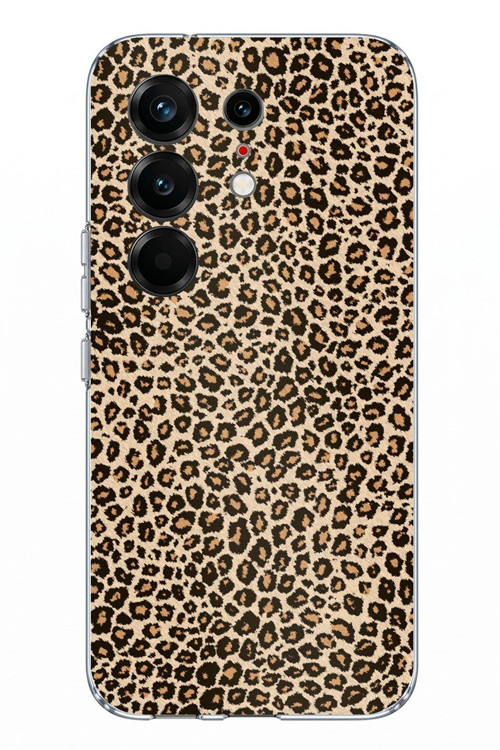 Tecno Camon 50 PRO 4G Uyumlu Leopar Tasarımlı Baskılı Silikon Kılıf