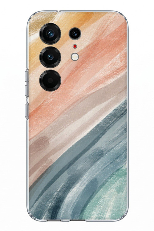 Tecno Camon 50 PRO 4G Uyumlu Modern Renk Paleti Baskılı Silikon Kılıf