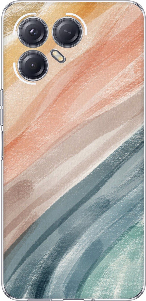 Tecno Pova 7 ULTRA 5G Uyumlu Modern Renk Paleti Baskılı Silikon Kılıf