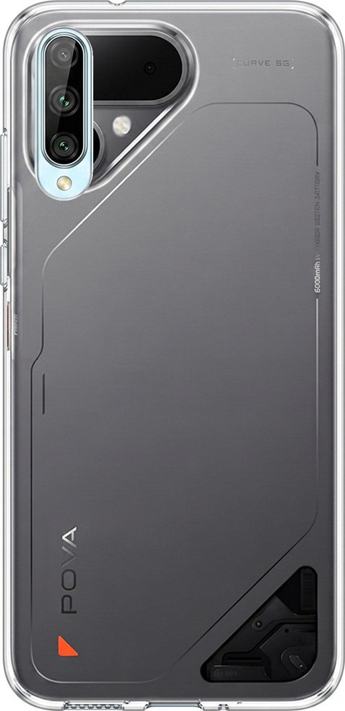 Tecno Pova Curve 2 5G Uyumlu Şeffaf Silikon Kılıf