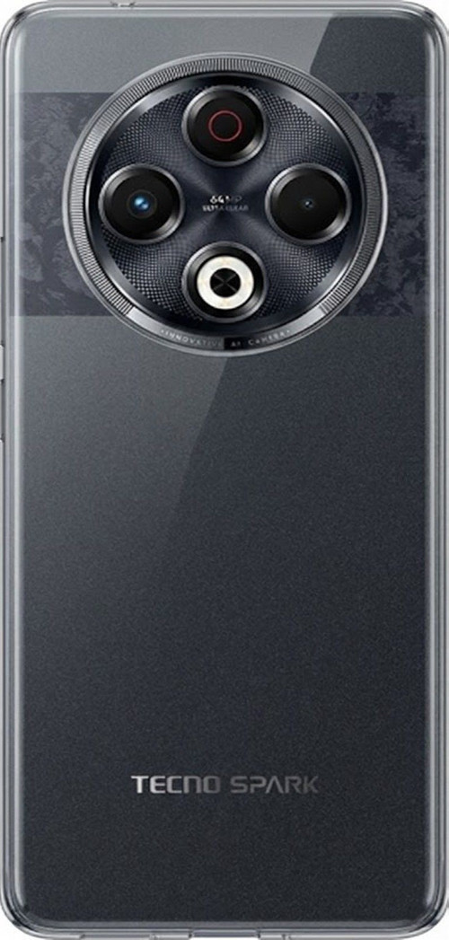 Tecno Spark 30 Uyumlu Şeffaf Silikon Kılıf