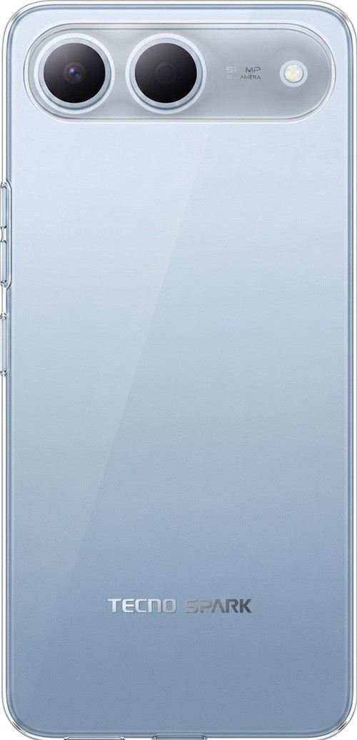 Tecno Spark 40 5G Uyumlu Şeffaf Silikon Kılıf
