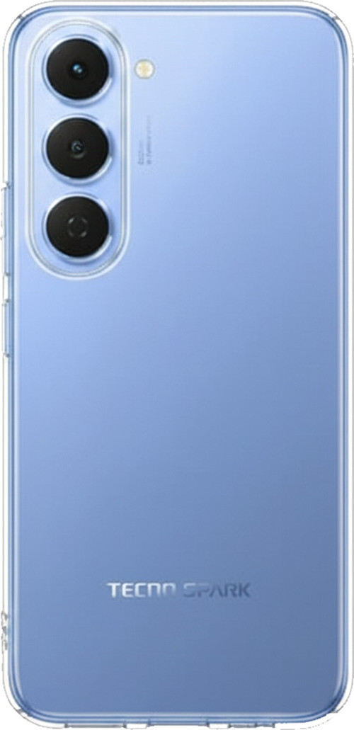 Tecno Spark 40 Pro Uyumlu Şeffaf Silikon Kılıf
