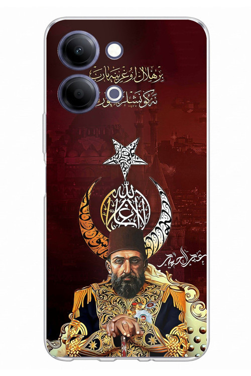 Vivo Y11D / Y05 4G Uyumlu Abdülhamid Han Baskılı Silikon Kılıf