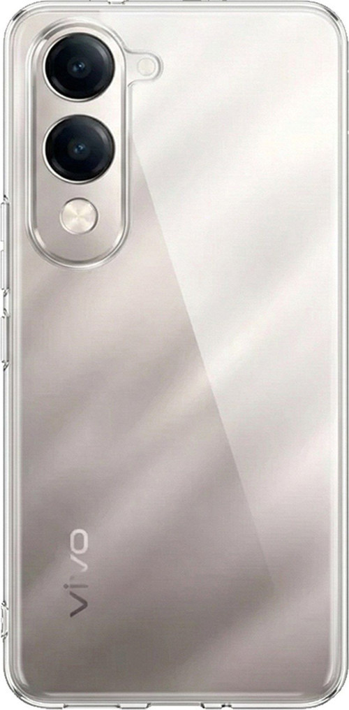 Vivo Y04 Uyumlu Şeffaf Silikon Kılıf