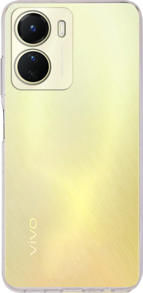 Vivo Y16 Uyumlu Şeffaf Silikon Kılıf