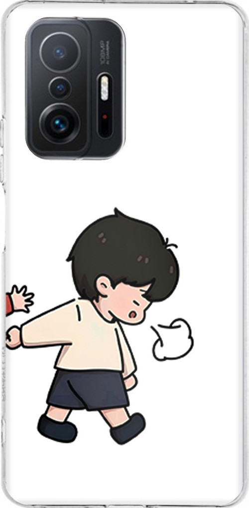 Xiaomi Mi 11T-11T PRO Uyumlu Zorla Götürülen Sevgili - Çift Kombini Baskılı Silikon Kılıf