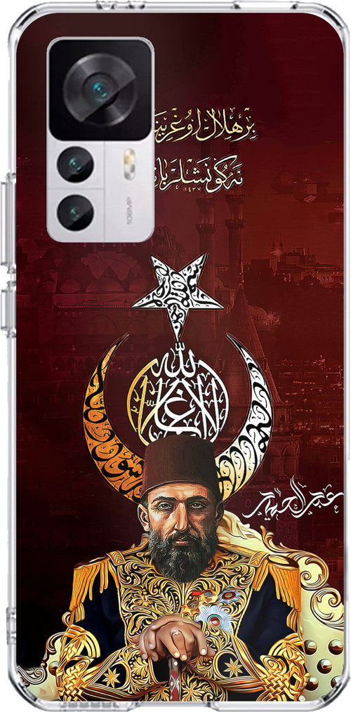 Xiaomi Mi 12T-12T PRO Uyumlu Abdülhamid Han Baskılı Silikon Kılıf
