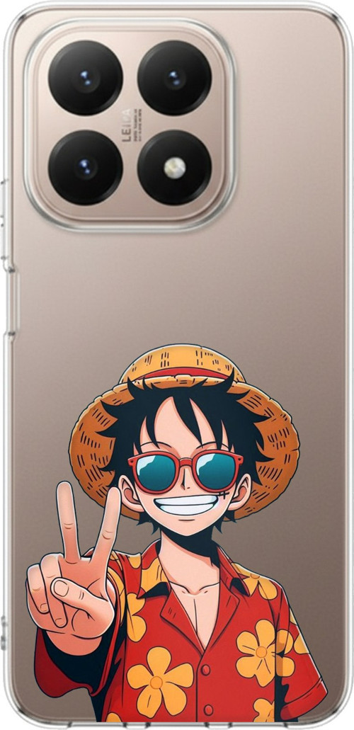 Xiaomi Mi 15T PRO Uyumlu Monkey D. Luffy Tasarımlı Baskılı Silikon Kılıf