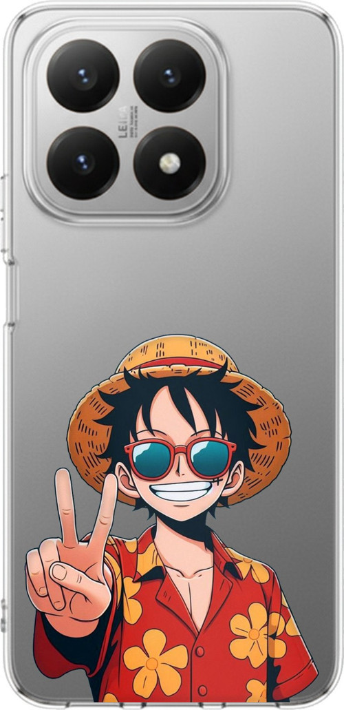 Xiaomi Mi 15T Uyumlu Monkey D. Luffy Tasarımlı Baskılı Silikon Kılıf