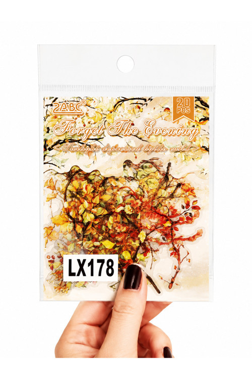 Sonbahar Temalı Ajanda Sticker Etiket Bullet Journal Ajanda Scrapbook İçin Uygun