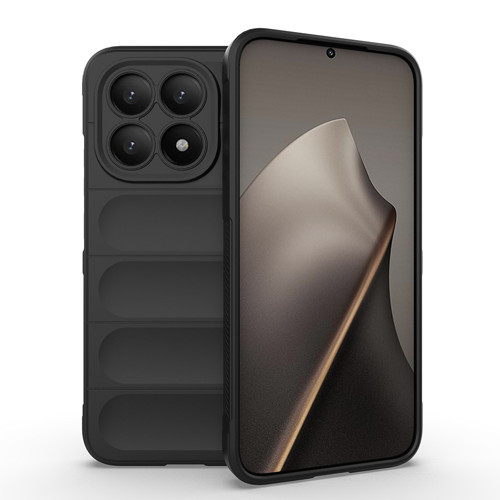 Xiaomi 15T Kılıf Esnek TPU Oyuklu Arka Yüzey Tasarımlı Etnik Silikon Kılıf