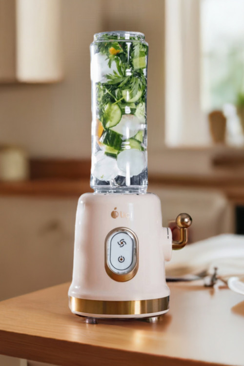 Smoothie Blender Öğütücü Fonksiyonlu Çift Şişeli Smothie Blender Lc-sbl01