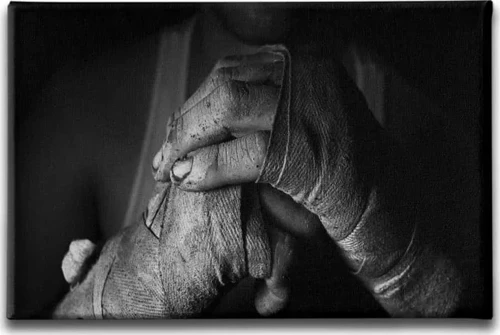 Kick Boks Dekoratif Kanvas Duvar Tablosu