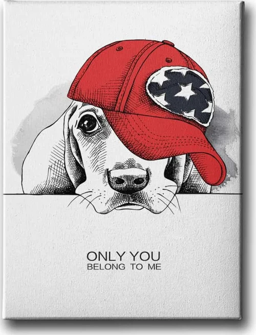 Only You Belong To Me Dekoratif Kanvas Duvar Tablosu