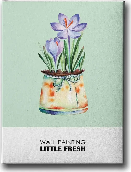 Wall Painting Little Fresh Dekoratif Kanvas Duvar Tablosu
