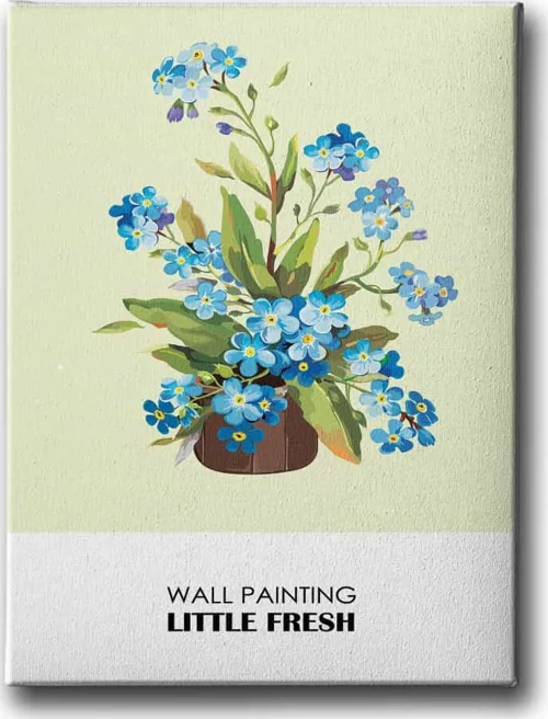 Wall Painting Little Fresh Dekoratif Kanvas Duvar Tablosu