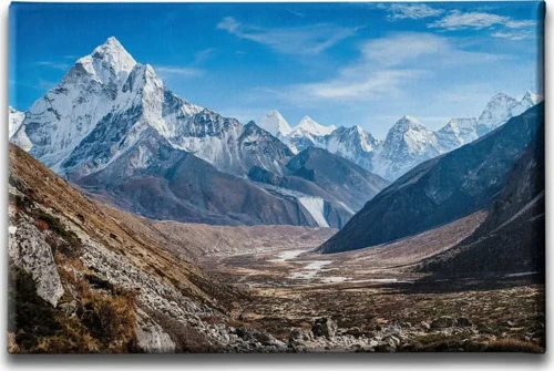Dağ Manzara Kanvas Duvar Tablosu