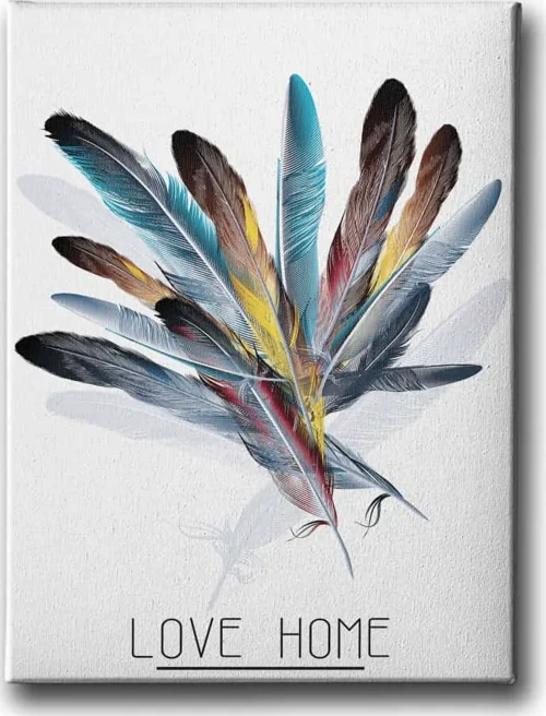 Love Home Dekoratif Kanvas Duvar Tablosu