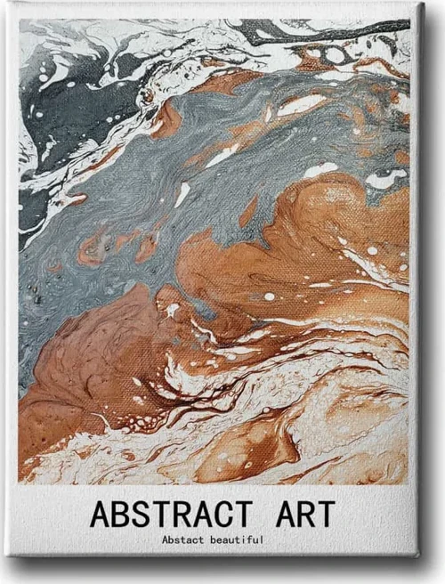 Abstract Art Dekoratif Kanvas Duvar Tablosu