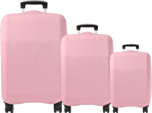 (My#Pembe) VALİZLER İÇİN KILIF SETİ (KABİN ORTA VE BÜYÜK)