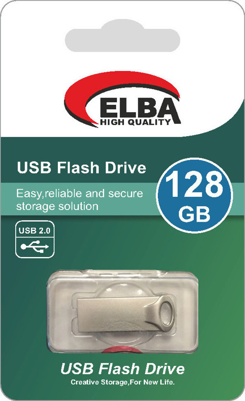 Flash Bellek 128 Gb Metal 2.0 Usb