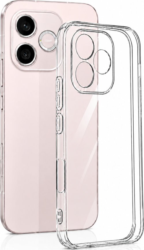 Honor 600 Lite Uyumlu Kılıf Şeffaf Kamera Korumalı 3D