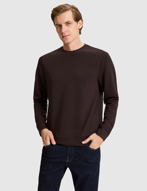 Koyu Kahverengi Regular Fit Sweatshirt 50331623-VR084