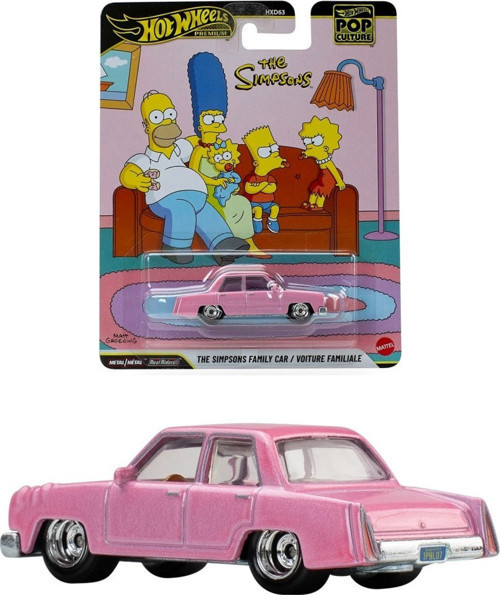 Pop Culture THE SIMPSONS FAMILY CAR /VOITURE FAMILIALE JHX09-HXD63