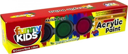 Akrilik 6 Lı Set 25 ML