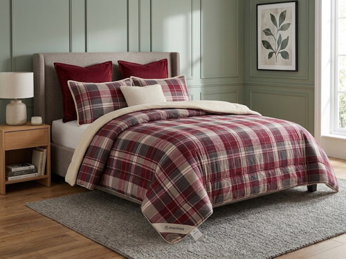 Merinos Comforter Çift Kişilik Yorgan Set / 220x240 / Çeyiz / Yorgan /Set