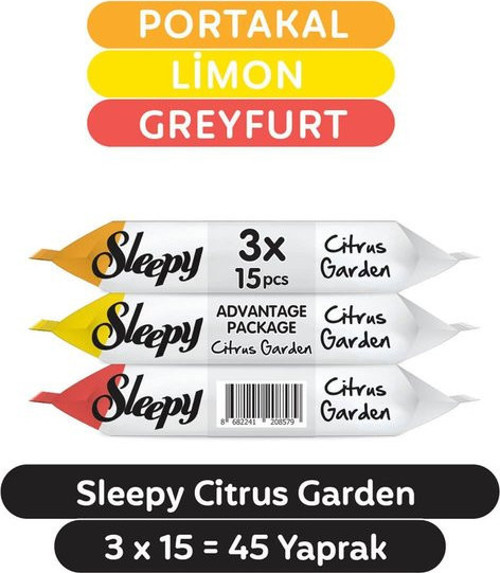 Citrus Garden Cep Mendili 3 x 15