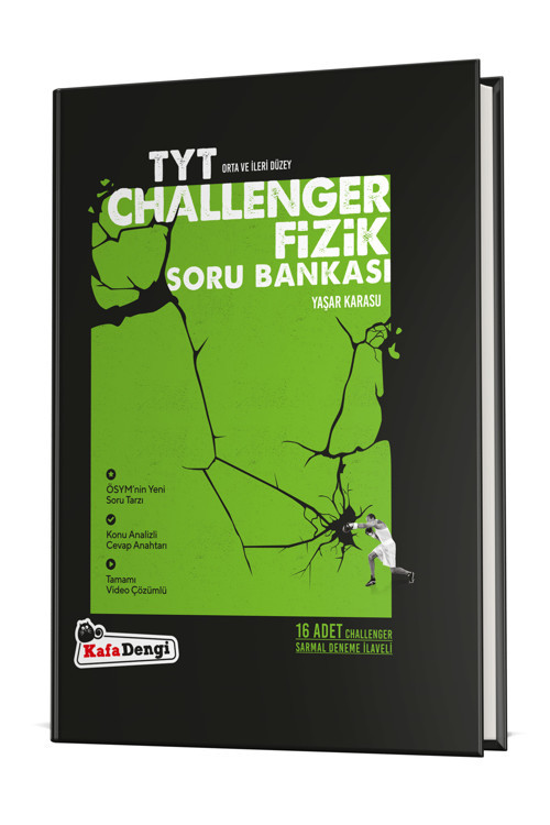 Kafa Dengi Tyt Challenger Fizik Soru Bankası - Orta Ve İleri Düzey Sorular