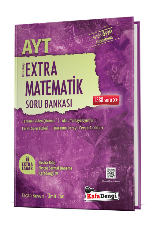 Kafa Dengi Ayt Extra Matematik Soru Bankası - Tümü Video Çözümlü