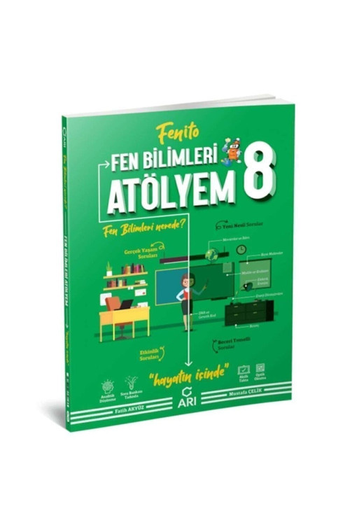 Arı Yayıncılık 8. Sınıf Fenito Fen Bilimleri Atölyem 2022
