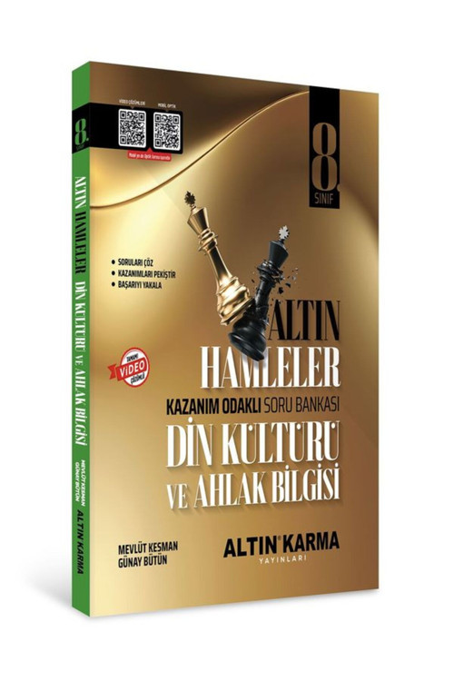 Altın Karma Yayınları 8.Sınıf Din Kültürü Yeni Nesil Lgs Soru Bankası
