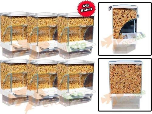 Garden Mix Kuşlar Için Akıllı Yemlik 6Adet *A Kalite*