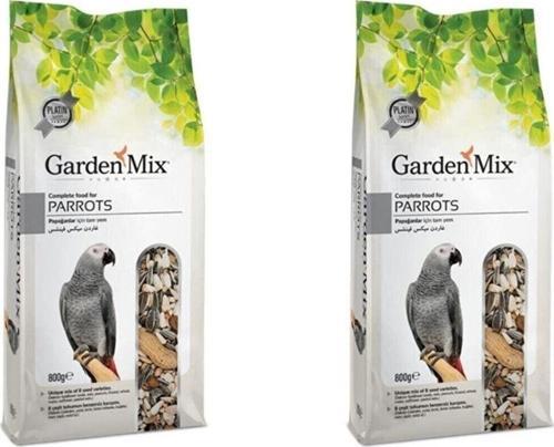 Garden Mix Platin Parrots Papağan Yemi 800G (2Adet)