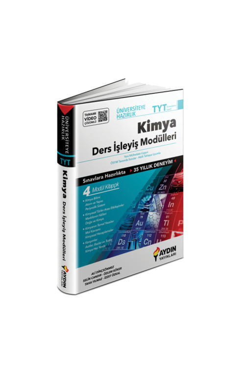 Aydın Yayınları Kimya Ders İşleyiş Modülleri Tyt