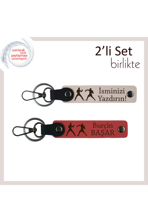 Kombinasyonların Ustası İçin, Hız Ve Stil Temalı, İsme Yazılabilir Anahtarlık, Pudra-Nar Çiçeği