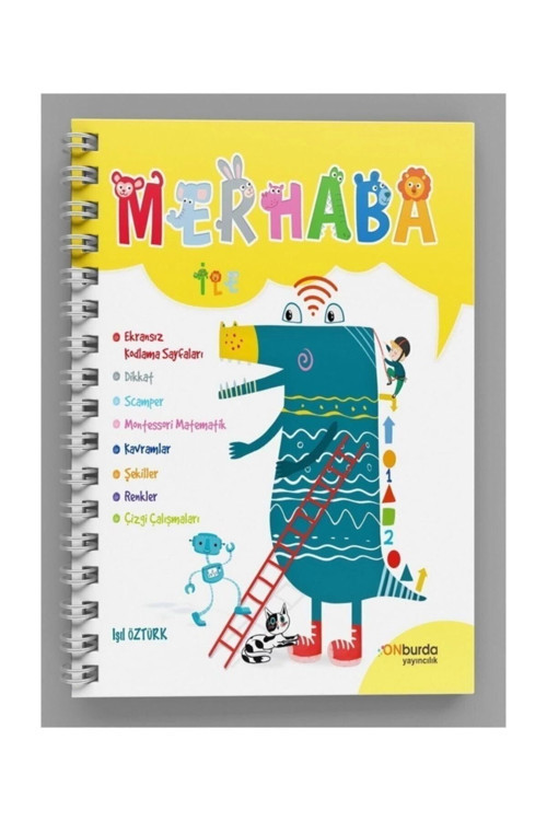 Onburda Yayınları Merhaba Okul Öncesi Anasınıfı Etkinlik Kitabı