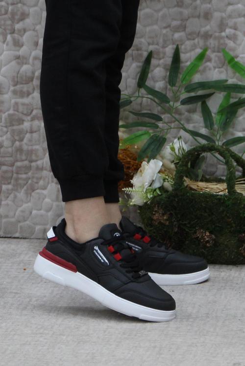 M.P 241 1574 Siyah Beyaz  Ürün Hafif Rahat Kadın Spor Ayakkabı