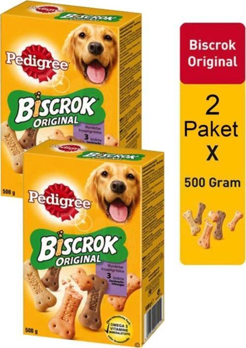 Biscrok 500 Gr Köpek Ödül Bisküvi 2 Paket