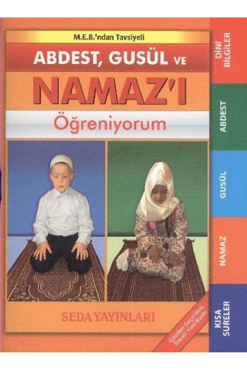 Tvet Yayınları Abdest Gusül Namaz Öğreniyorum Kod:091