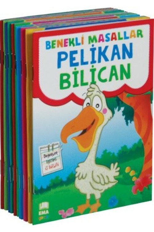 Ema Çocuk Benekli Masallar 10 Kitap 1. Ve 2. Sınıflar Için