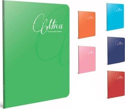 Mica Tel Dikişli PP Kapak Defter A5 80 yp Çizgisiz