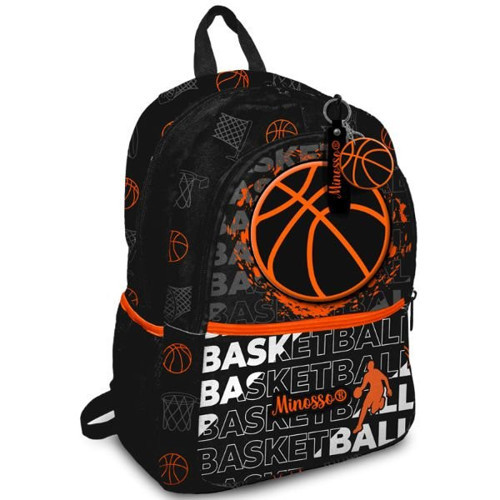 Minosso Basketbol Desenli Okul Çantası 1010