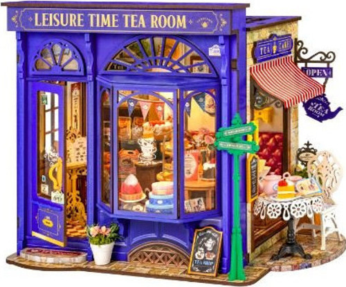 Leisure Time Tea Room Işıklı 3D Yapboz DG171
