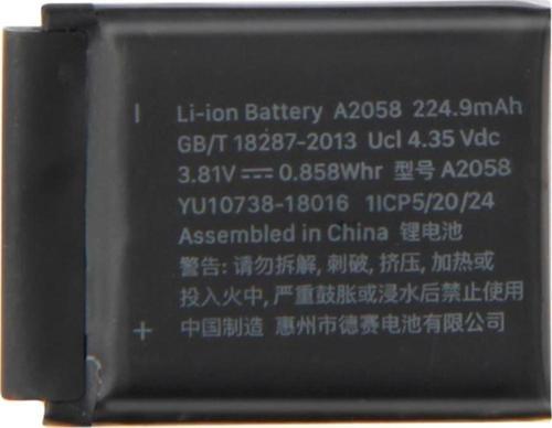 Apple Wacht S4 40mm A2058 Pil Batarya